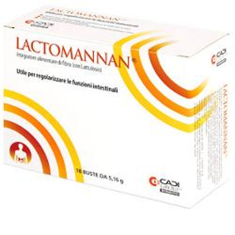 Lactomannan Integratore Stipsi 18 Bustine