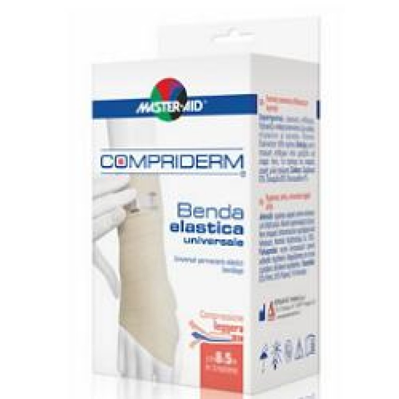 Compriderm Benda Elastica Non Adesiva Per Un Leggero Sostegno cm 6x5m
