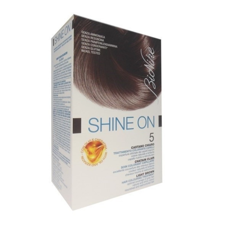 Bionike Shine-On - Trattamento colorante capelli - Castano chiaro 5