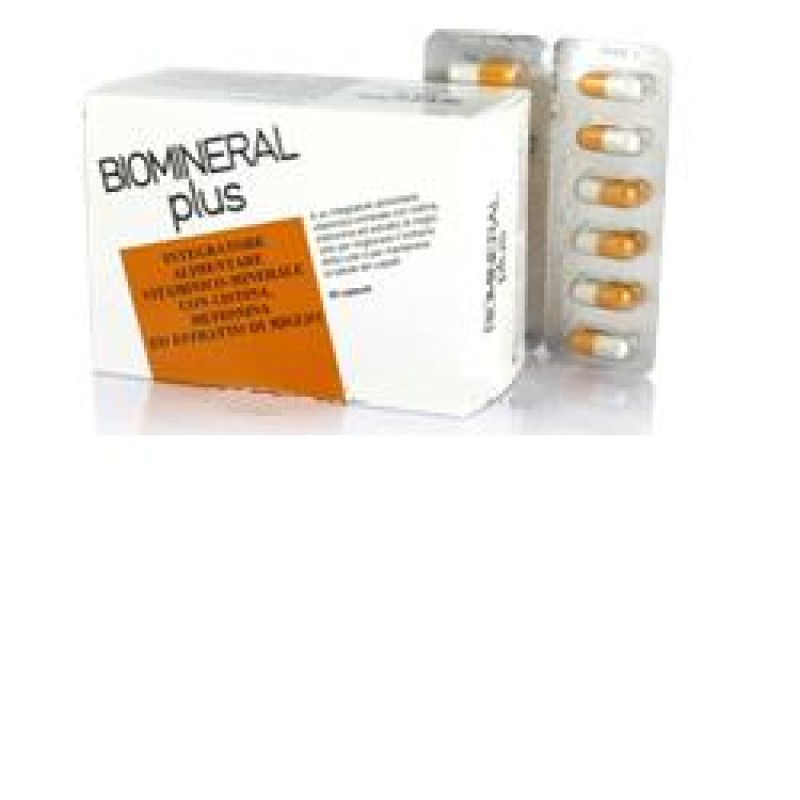 Biomineral Plus Integratore Anticaduta Capelli 60 Capsule