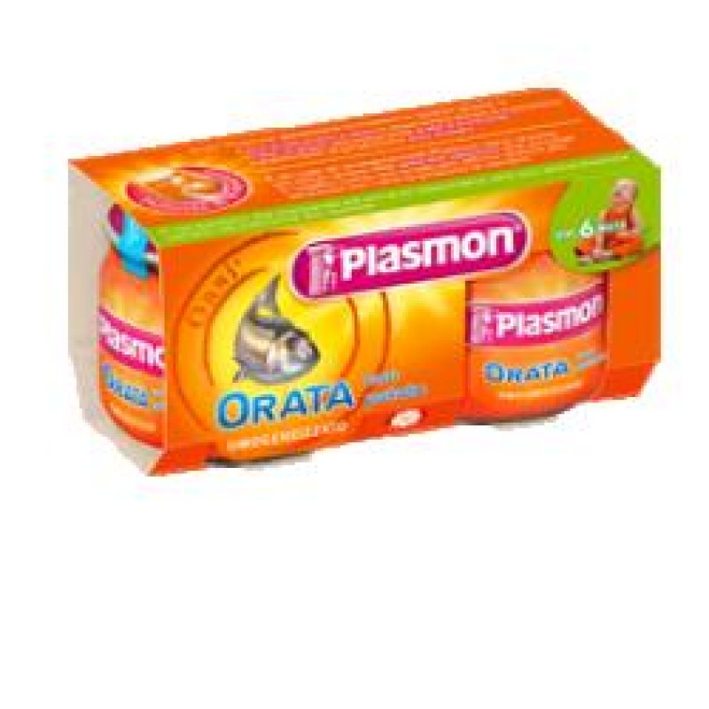 Plasmon Omogeneizzato orata 2 Vasetti da 80 g