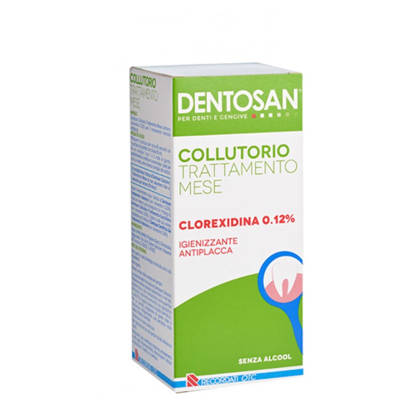 Dentosan Colluttorio Trattamento Mese con Clorexidina 0,12% 500 ml