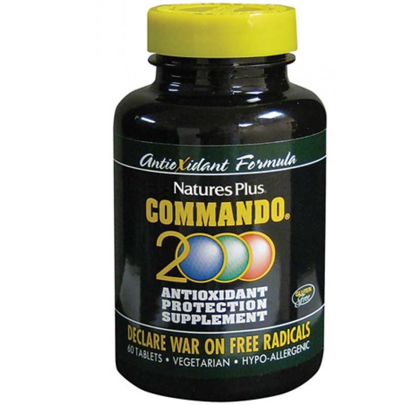 Nature's Plus Commando 2000 Integratore Antiossidante
