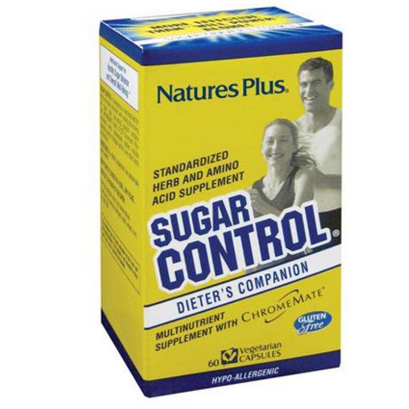 Nature's Plus Sugar Control Integratore per il Controllo del Desiderio di Zuccheri