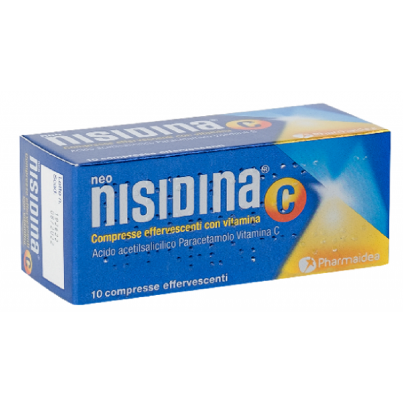 NEO NISIDINA C INFLUENZA E RAFFREDDORE 10 COMPRESSE EFFERVESCENTI CON VITAMINA C