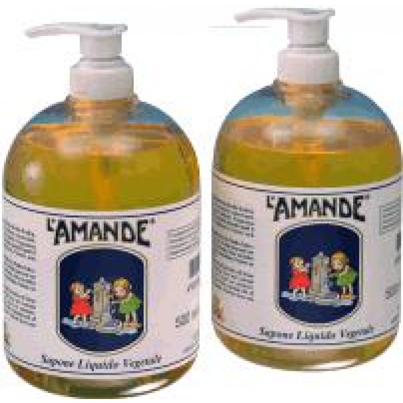 L'Amande Marseille Sapone Liquido Vegetale Olii Essenziali 500 ml