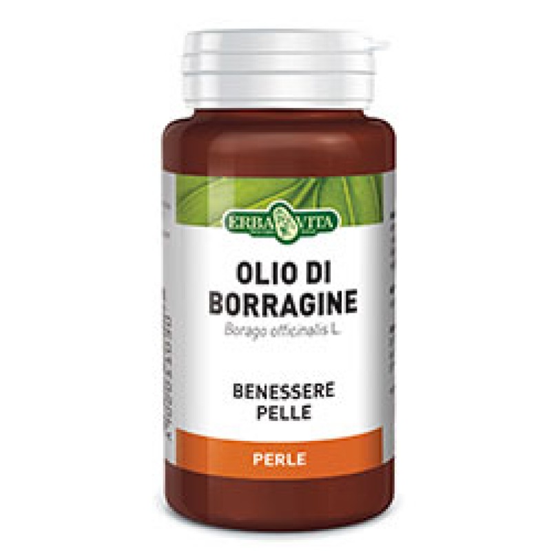 Erba Vita Olio di Borragine Integratore Benessere della Pelle 45 Perle
