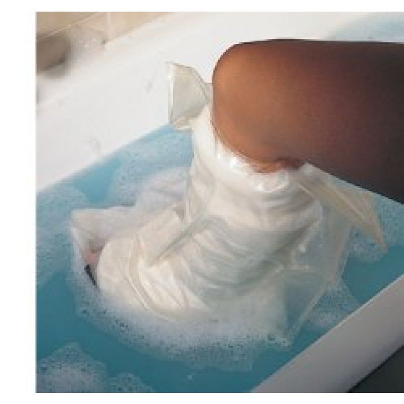 Farmacare Acquastop Benda Copertura Mezza Gamba Con Gesso E Bendaggio