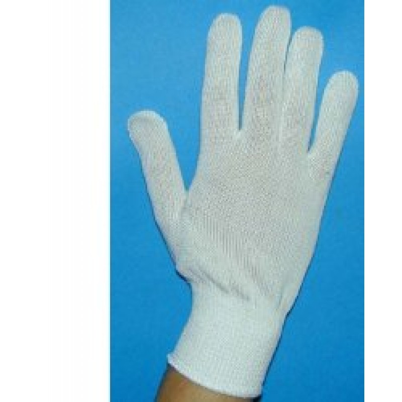 Farmacare Guanto Puro Cotone Bianco Misura 7