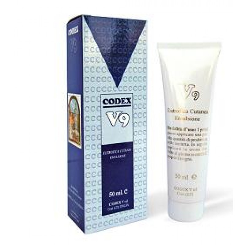 Codex V9 Eutrofica Cutanea Emulsione Lenitiva 50 ml