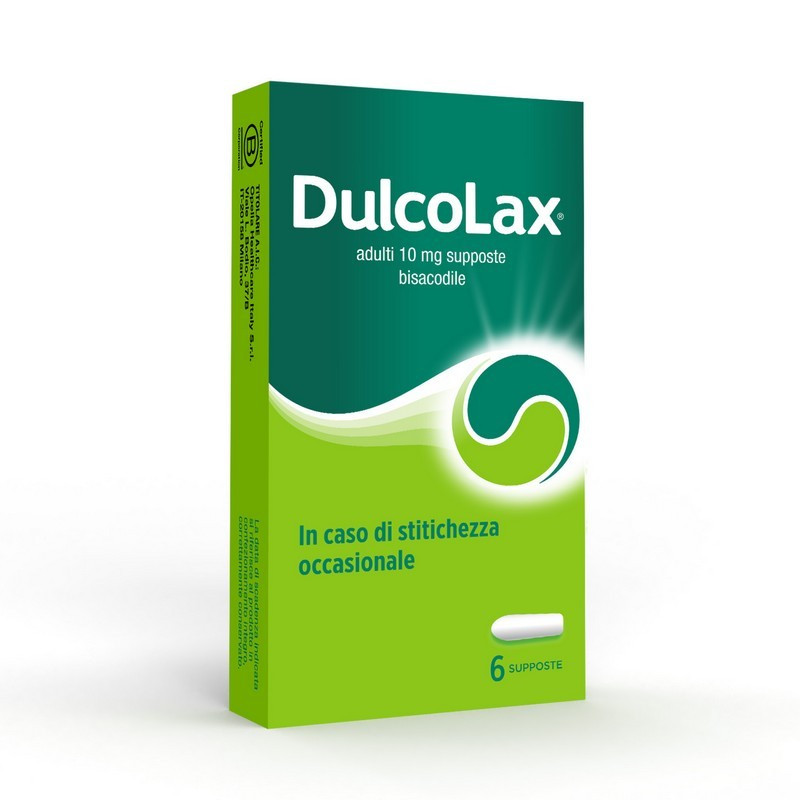 Dulcolax Supposte Adulti Lassative 10 mg Bisacodile 6 Supposte