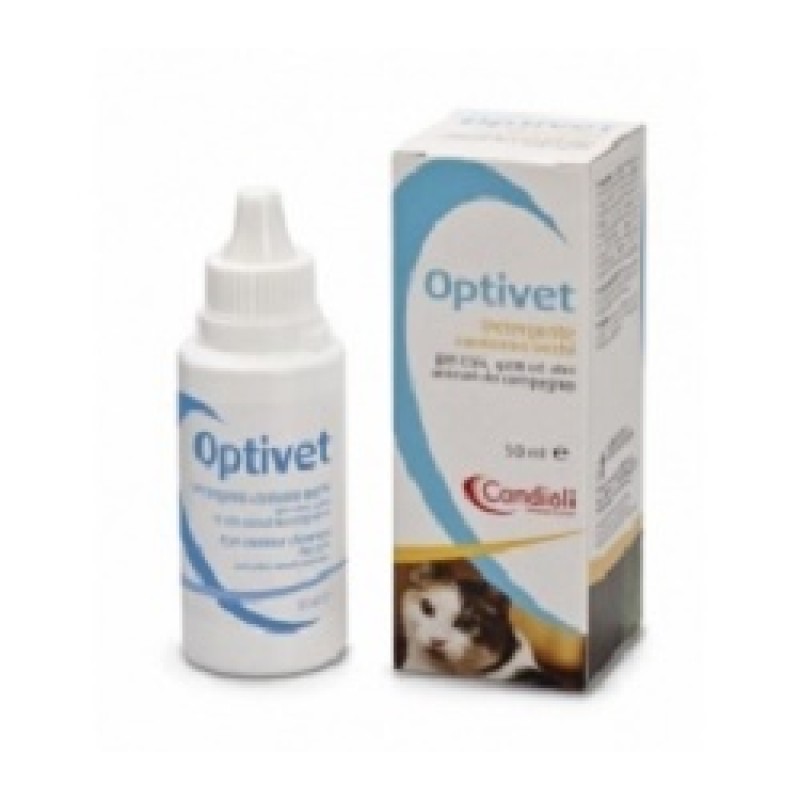 Candioli Optivet Detergente Contorno Occhi Cani E Gatti 50 ml