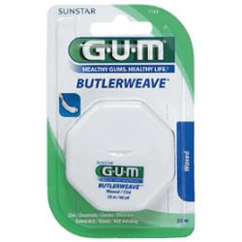 Gum Butlerweave Filo Interdentale Cerato 54,8 metri