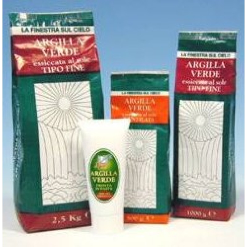 La Finestra sul Cielo Argilla Verde Ventilata Essiccata al Sole 500 g