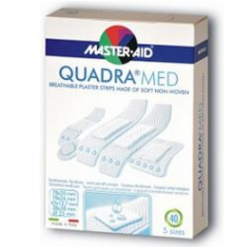Quadra Med Cerotto Dermoattivo 40 strip assortiti