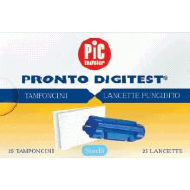 Pic Pronto Digitest Pungidito 25 Lancette