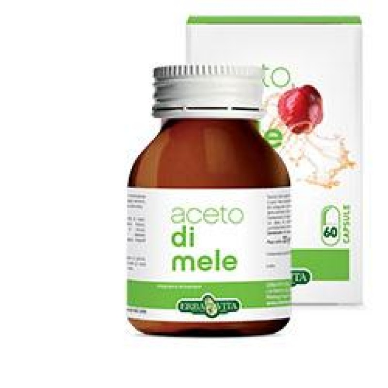Erba Vita Aceto di Mele Integratore Intestinale 60 Capsule