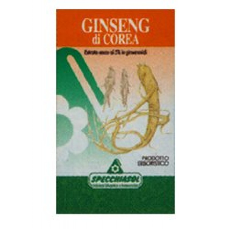 Specchiasol Ginseng Di Corea Integratore Tonico 60 Capsule