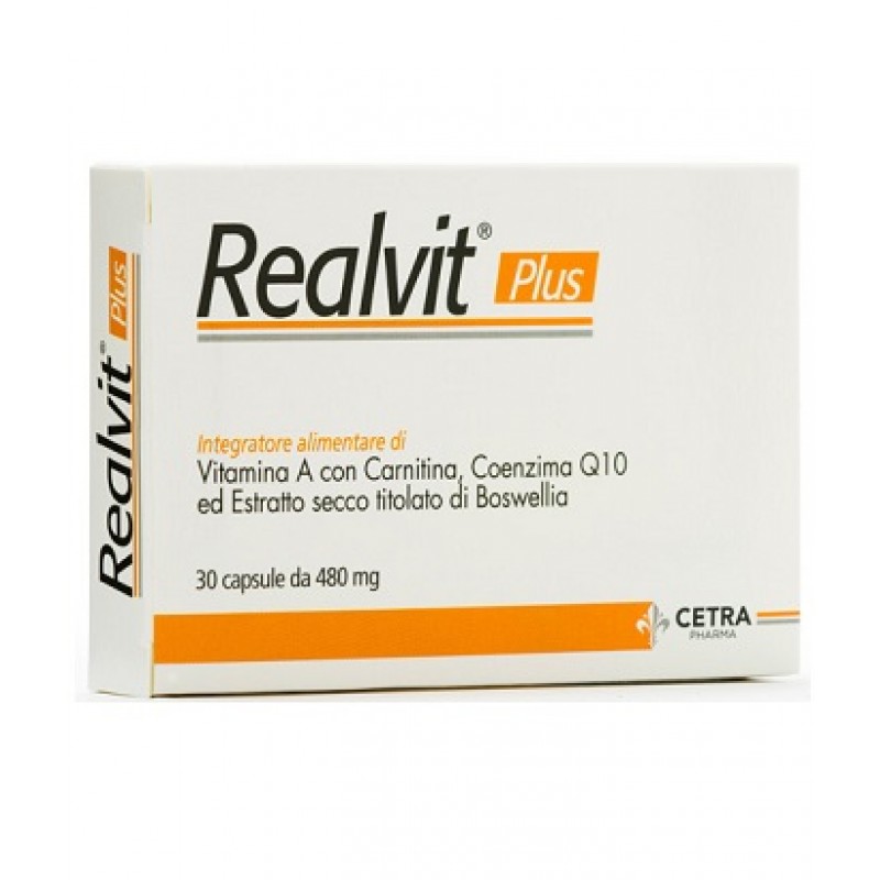 Realvit Plus Integratore 30 Capsule
