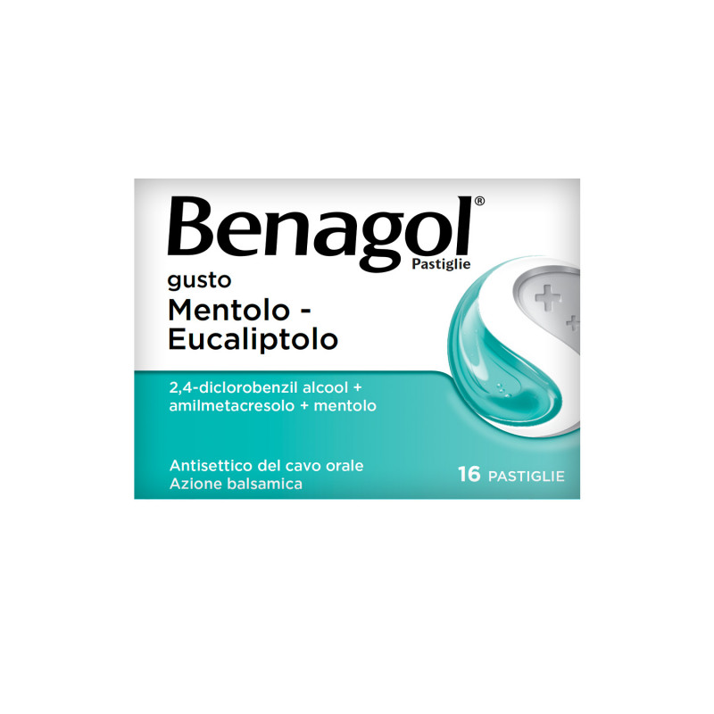 BENAGOL MENTOLO & EUCALIPTOLO 16 PAST. pastiglie mal di gola