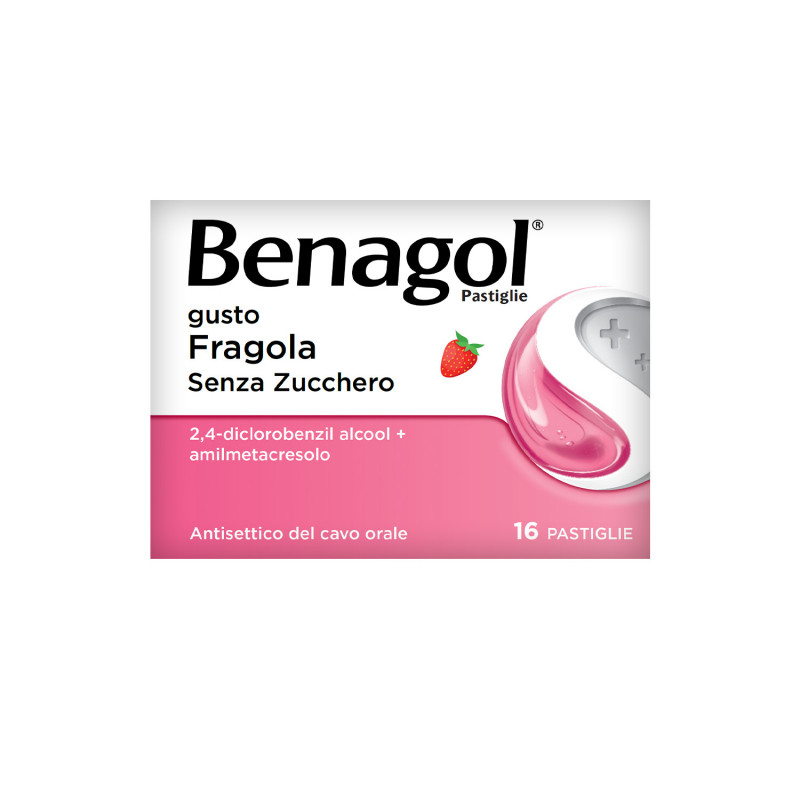BENAGOL FRAGOLA S/Z 16 PAST. pastiglie mal di gola