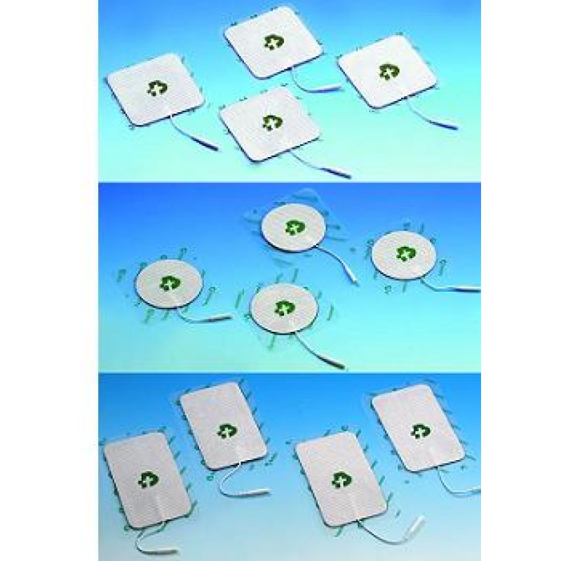 Tesmed Elettrodi 50x100 mm 4 Pezzi