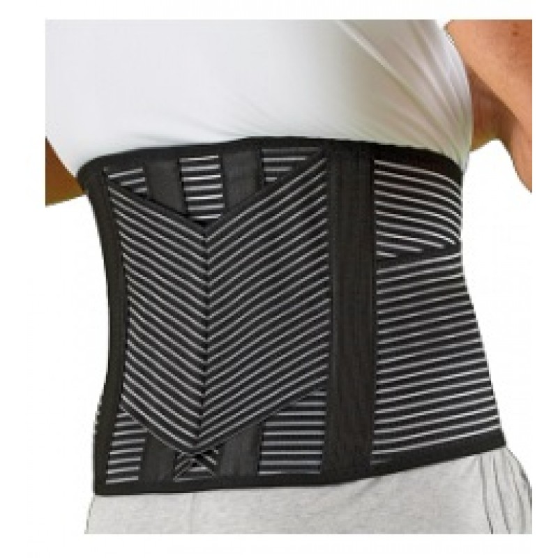Dr. Gibaud Ortho Cintura Elastica Nera Action V Lombalgie Sciatalgie Taglia 1