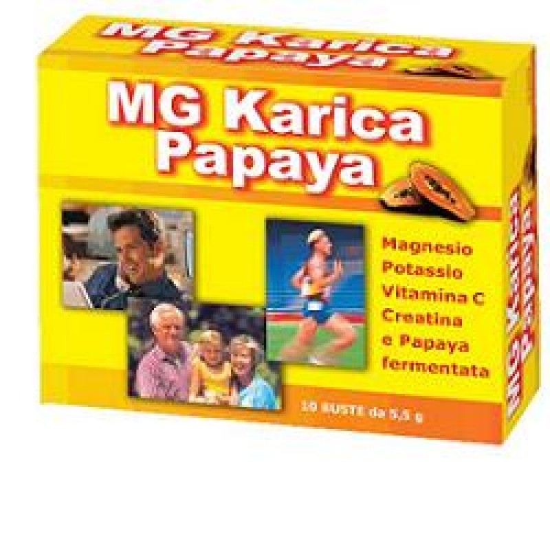 MG Karica Papaya Integratore 10 Bustine