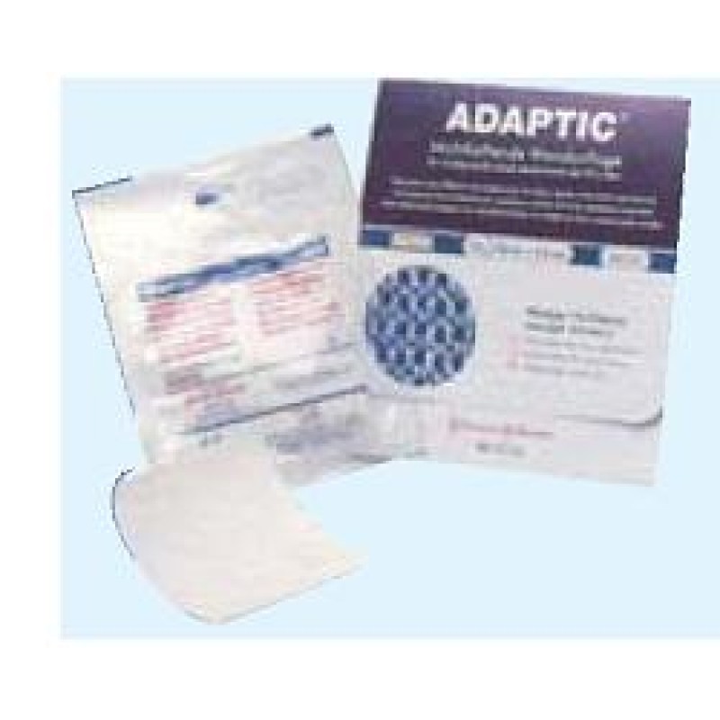Adaptic Med Medicazione Sterile Non Aderente 7,6x2,3 cm 10 Pezzi