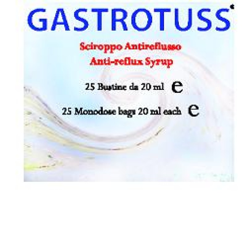 Gastrotuss Sciroppo Antireflusso 25 Bustine