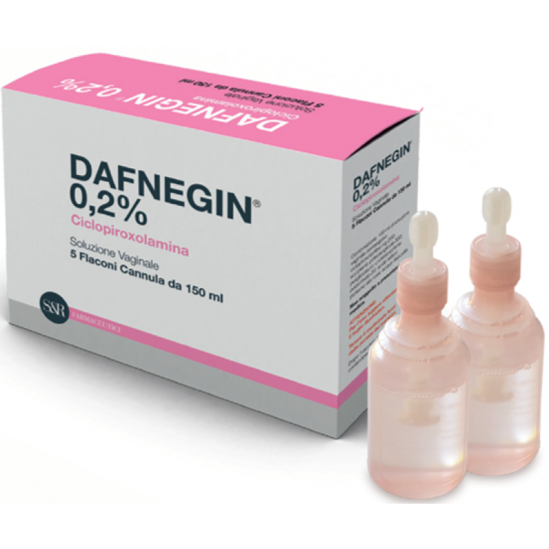 Dafnegin Soluzione Vaginale 0,2% 150 ml 5 Flaconi