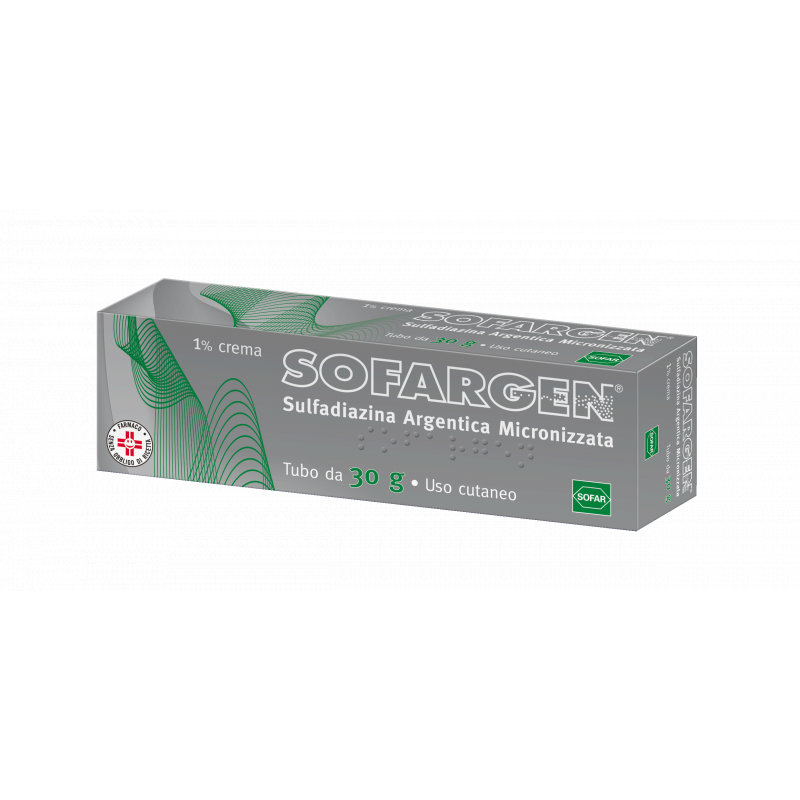 Sofargen Crema 1% Sulfadiazina Ustioni 30g