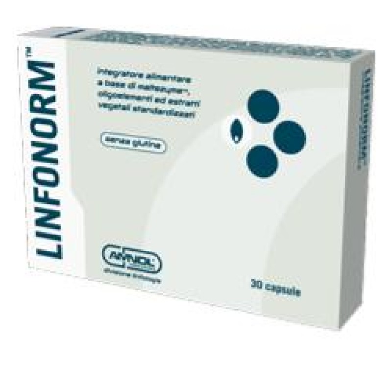 LINFONORM Integratore Drenante Depurativo 30 Capsule