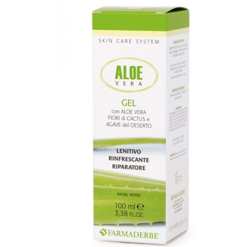Farmaderbe Nutraloe Vera Gel Lenitivo Rinfrescante Pelli Sensibili 60 Capsule