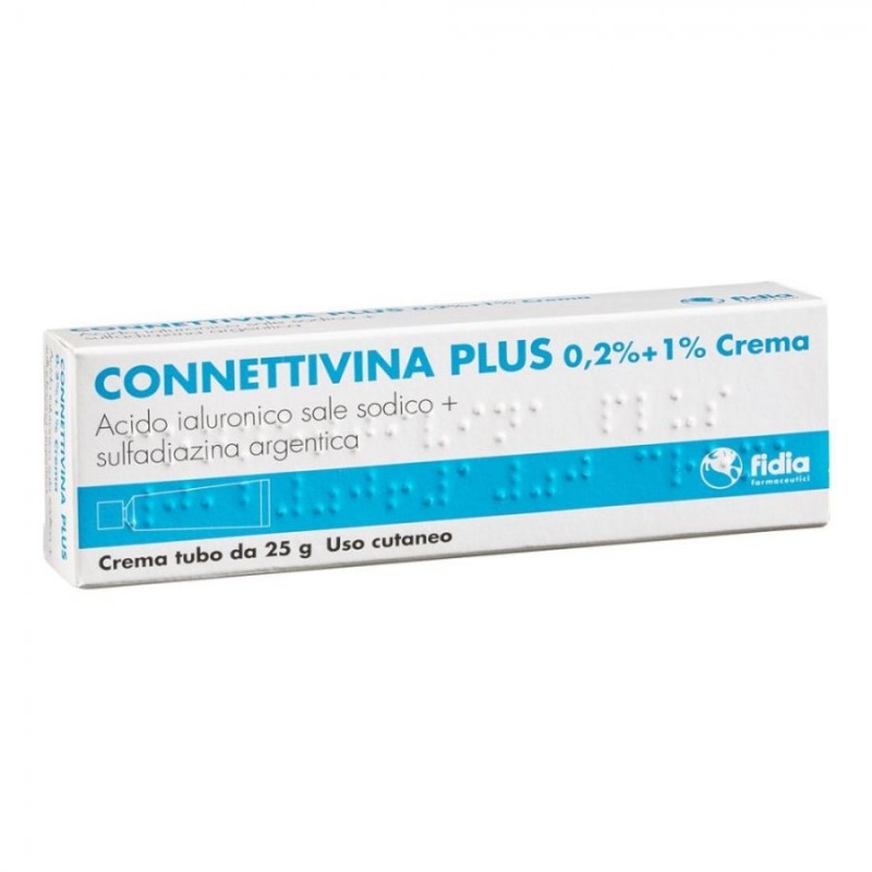 Connettivina Plus Crema 0.2%+1% - 25gr