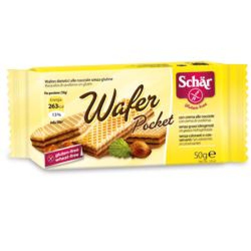 Schar Wafer Pocket Nocciole Senza Glutine 50 g