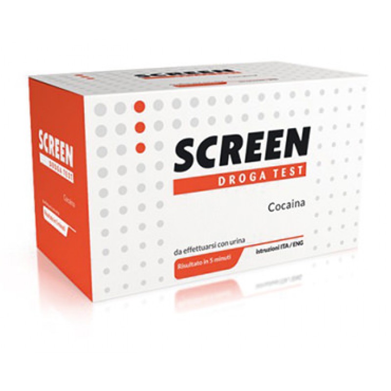 Screen Droga Test Cocaina Rilevazione dalle Urine scad 05 25