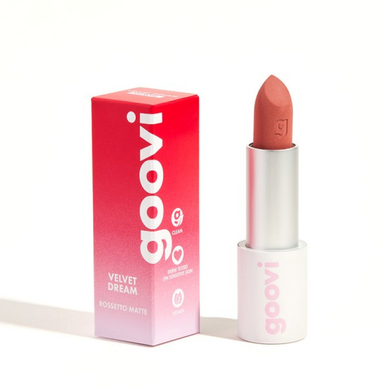 GOOVI VELVET DREAM Rossetto Matte 02 Rose