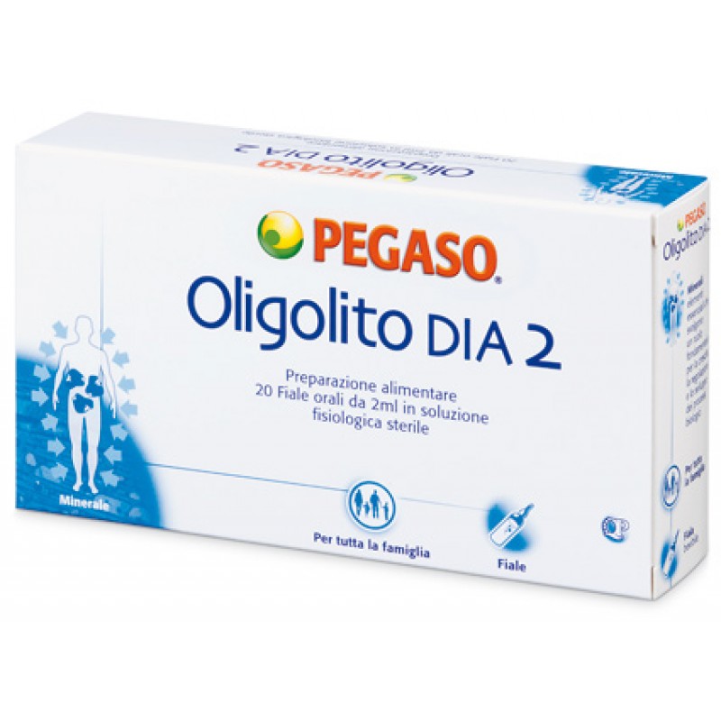 Pegaso Oligolito Dia 2 Integratore 20 Fiale 2 ml