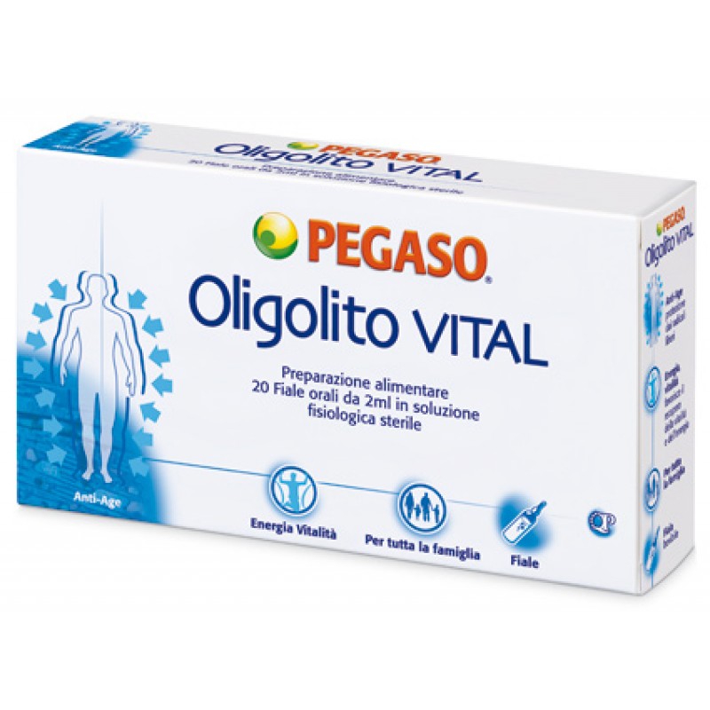 Pegaso Oligolito Vital Integratore Di Minerali 20 Fiale 2 ml