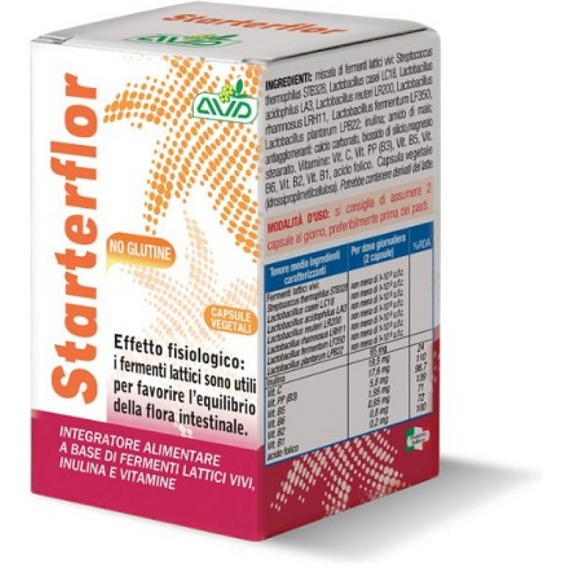 StarterFlor Integratore 25 Capsule