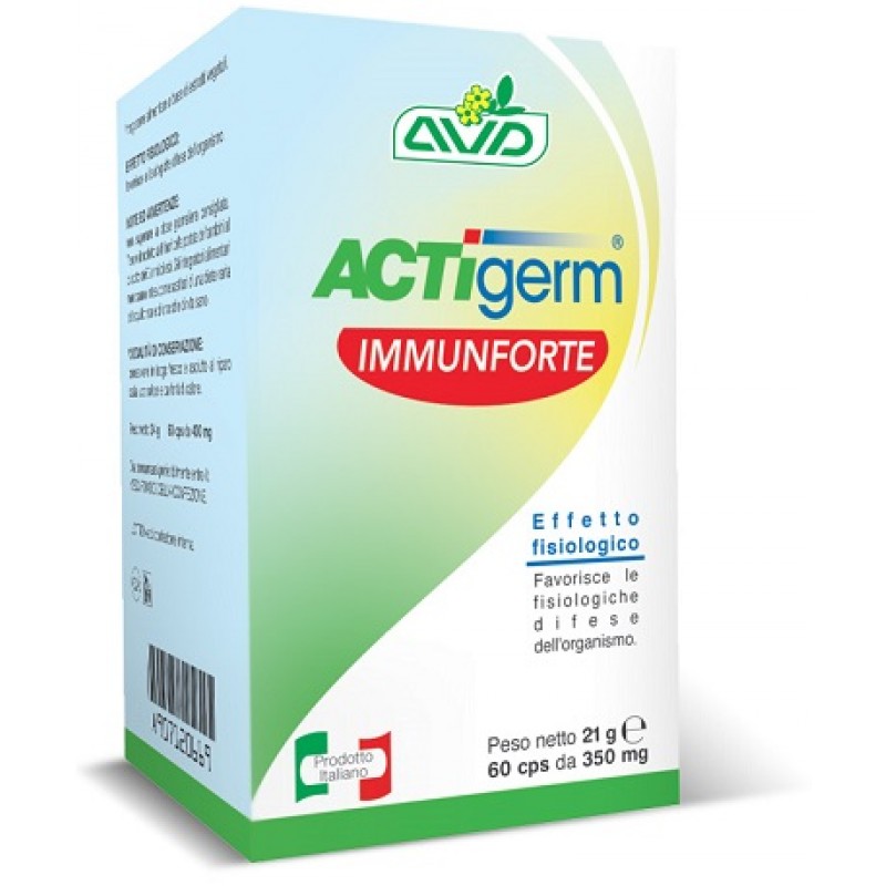 Actigerm Immunforte Integratore Sistema Immunitario 60 Compresse