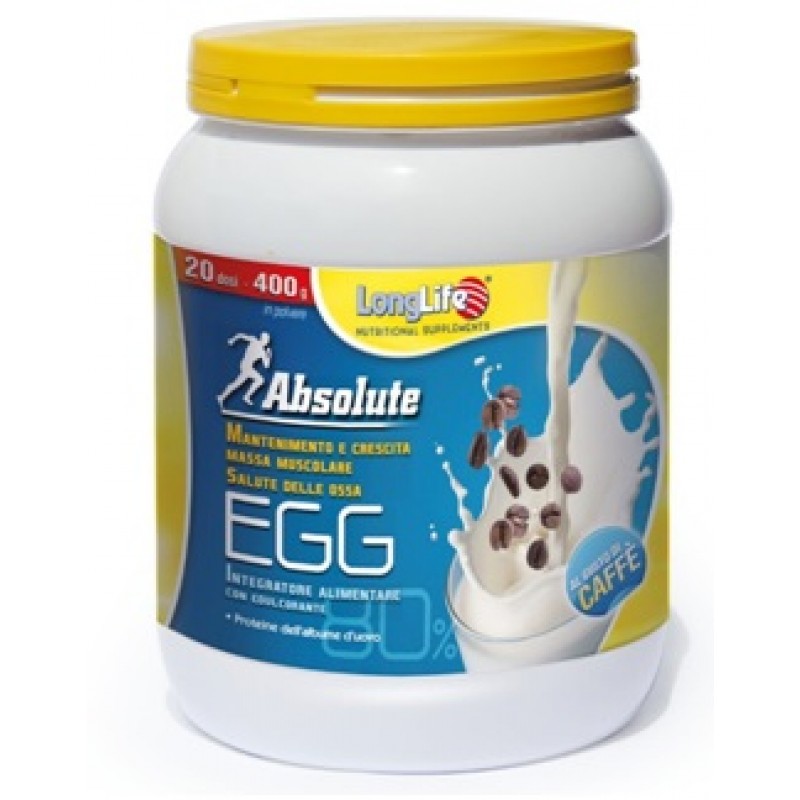 LongLife Absolute Egg Caffè Integratore Di Proteine 60 Tavolette