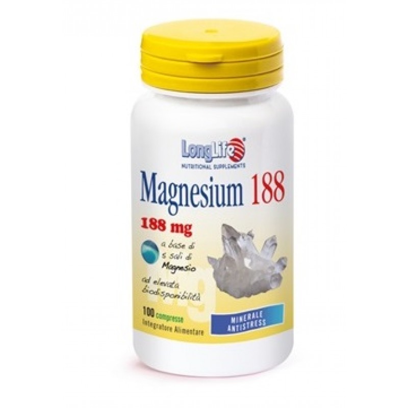 LongLife Magnesium Integratore 100 Compresse