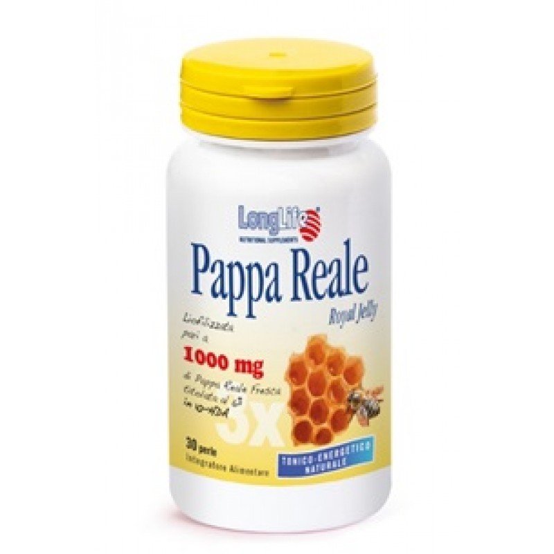 LongLife Pappa Reale Integratore Tonico 30 Perle