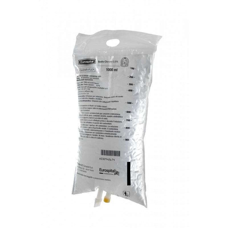 SODIO CLORURO*0,9% 1000ML SACCA