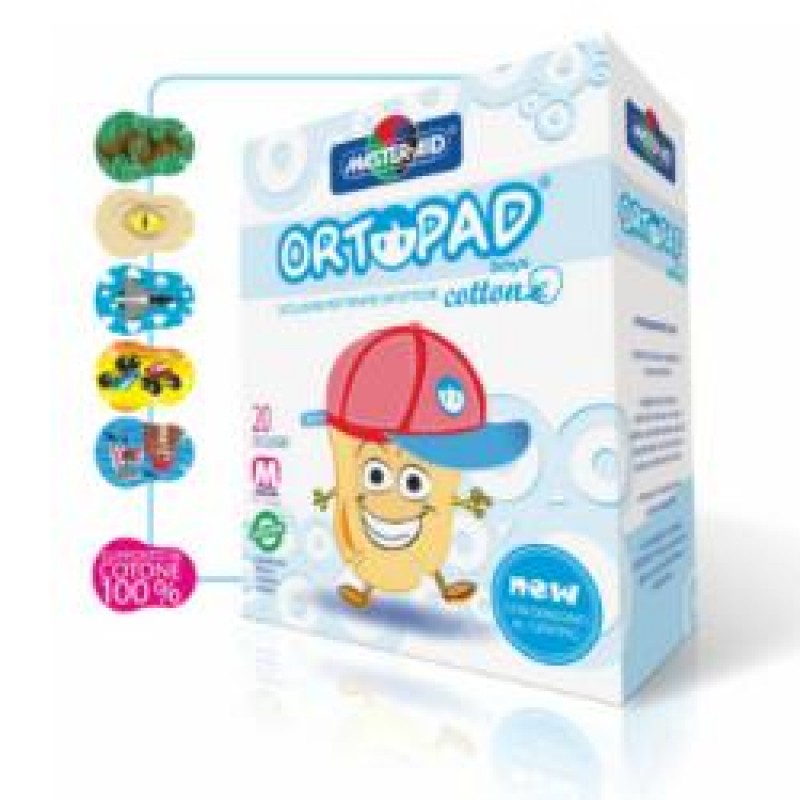 Ortopad Boys Occlusore Ortottico 20 Pezzi
