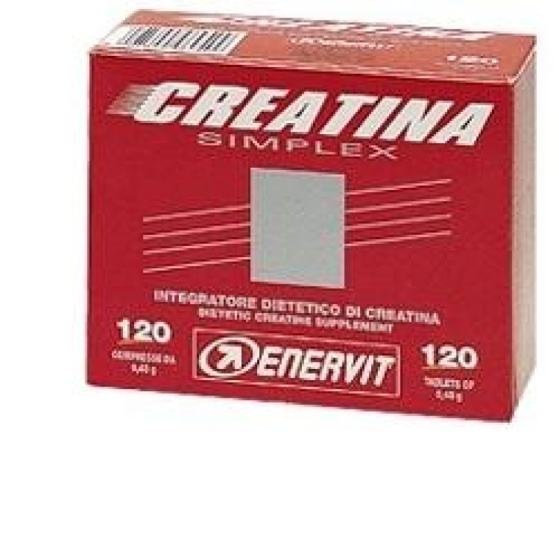 Enervit Creatina Sport Integratore di Creatina Monoidrata 120 Compresse