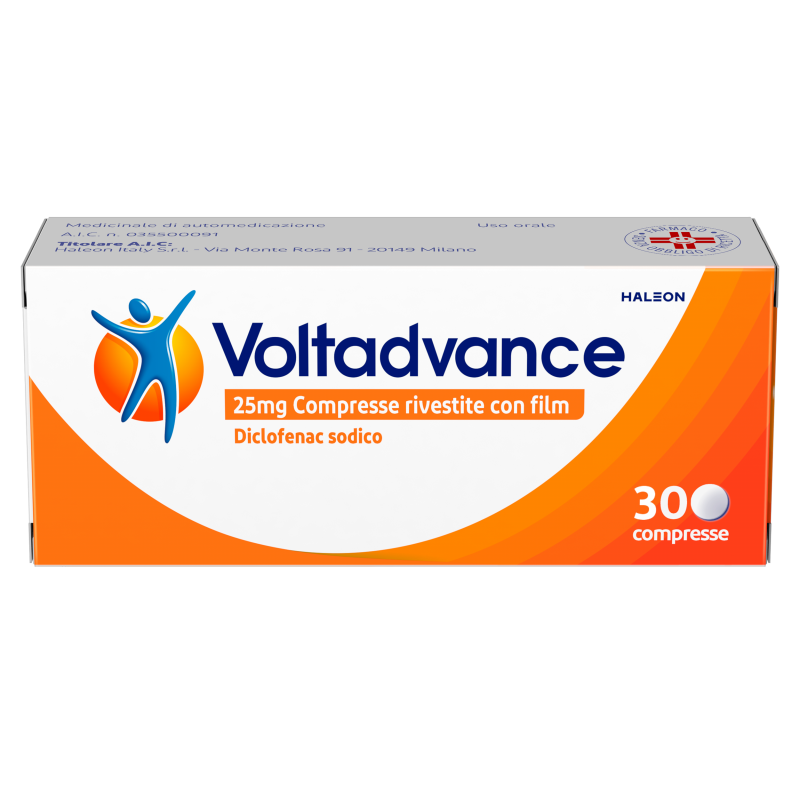 VOLTADVANCE*30CPR RIV 25MG