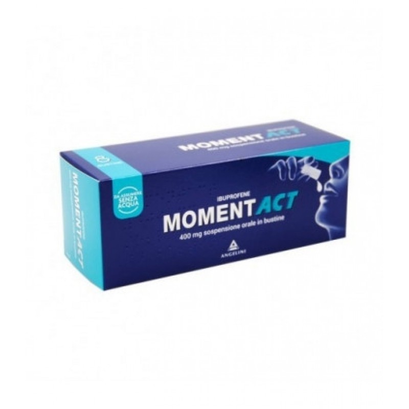 MOMENTACT SOSPENSIONE ORALE 8 BUSTE 400MG